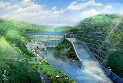 察哈尔右翼前老挝南塔河1号水电站项目